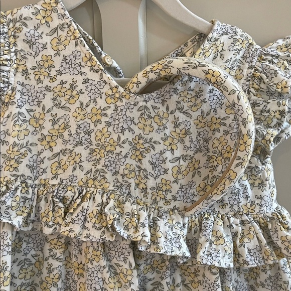 Rylee + Cru Yellow Floral Dress - Picture 2 of 5